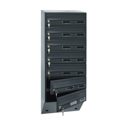 M37U/7 schránka úkosová RAL7016 M37U/7 schránka úkosová RAL7016