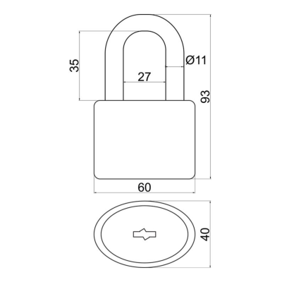 RV.14.60 visiaci zámok
