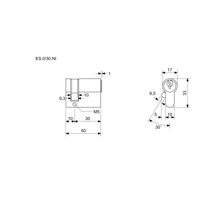 EURO Secure polovičná vložka EURO Secure polovičná vložka