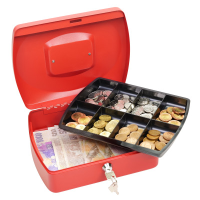 TS120B 255x200x90mm pokladnička TS120B 255x200x90mm pokladnička