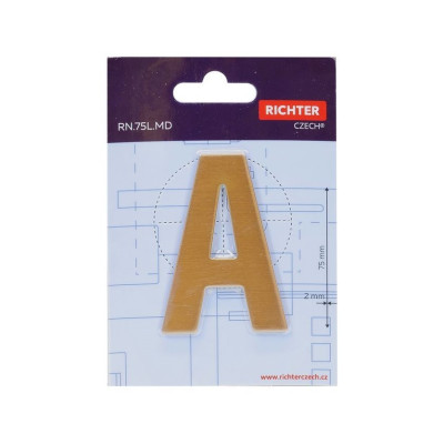 RN.75L.MD číslo "0" 75mm medené