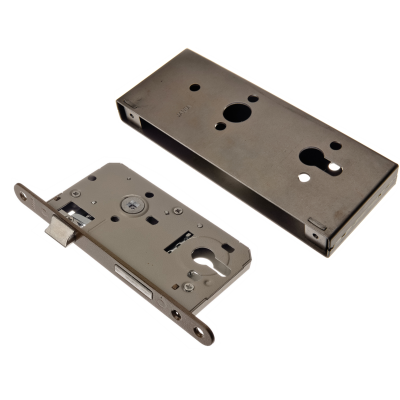 Kapsa zámku široká + zadlabací zámok