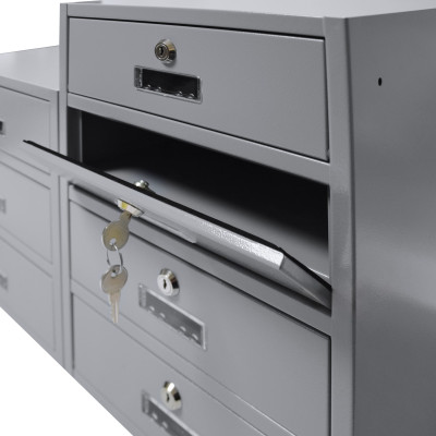 MO 30 schránka modulová obojstranná RAL7040 MO 30 schránka modulová obojstranná RAL7040