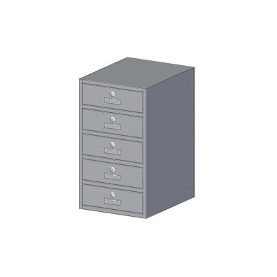 MO 30/5 schránka obojstranná RAL7040 MO 30/5 schránka obojstranná RAL7040