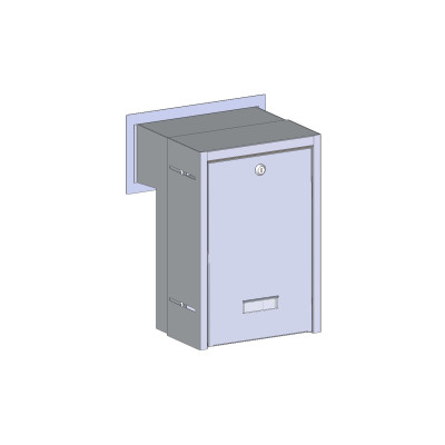 S20 schránka na zamurovanie antracit S20 schránka na zamurovanie antracit