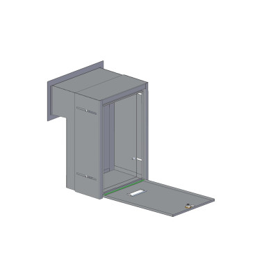 S20 schránka na zamurovanie antracit S20 schránka na zamurovanie antracit