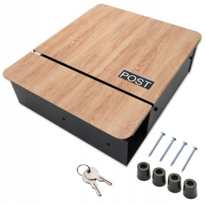 S3693 Poštová schránka Antracit + Imitácia dreva S3693 Poštová schránka Antracit + Imitácia dreva