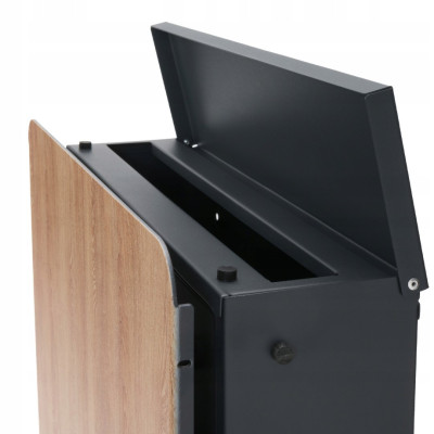 S3693 Poštová schránka Antracit + Imitácia dreva S3693 Poštová schránka Antracit + Imitácia dreva