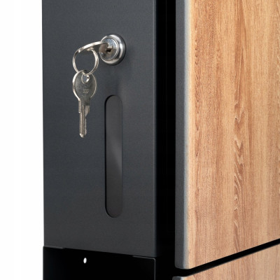 S3693 Poštová schránka Antracit + Imitácia dreva S3693 Poštová schránka Antracit + Imitácia dreva