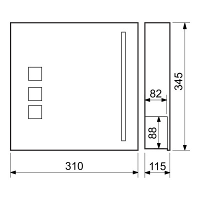 BK.501.GW.AM poštová schránka antracit BK.501.GW.AM poštová schránka antracit