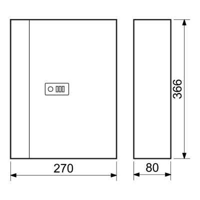 TS.48.AM kódová schránka na kľúče