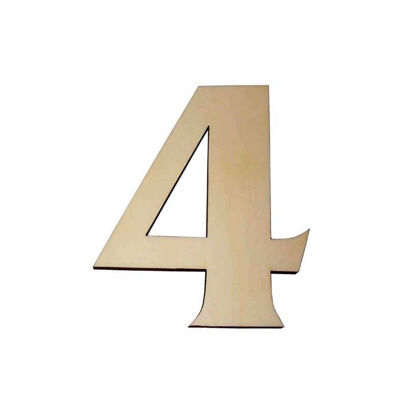 Domové číslo popisné DREVO č.4 Domové číslo popisné DREVO č.4