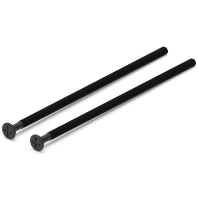 Set vijakov dolžine 150 mm za Total kljuke, črne barve.