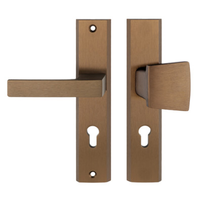 TOTAL vhodna kljuka za vrata - ročaj bronasta TOTAL vhodna kljuka za vrata - ročaj bronasta