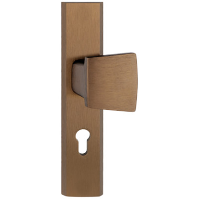 TOTAL vhodna kljuka za vrata - ročaj bronasta TOTAL vhodna kljuka za vrata - ročaj bronasta