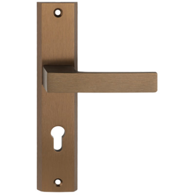 TOTAL vhodna kljuka - kljuka bronasta