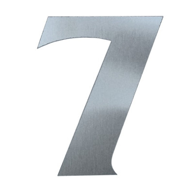 Domové číslo popisné 120mm nerez č.7 Domové číslo popisné 120mm nerez č.7