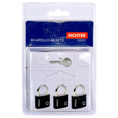 RV.APOLLO.40.SET3.CRN spodnji del za obešanke za ključavnice