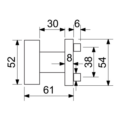 RK.KNOB.03.N kroglica za vrata