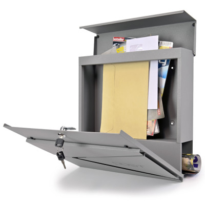 D3693 poštni nabiralnik srebrna