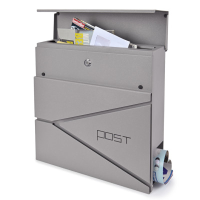 D3693 poštni nabiralnik srebrna