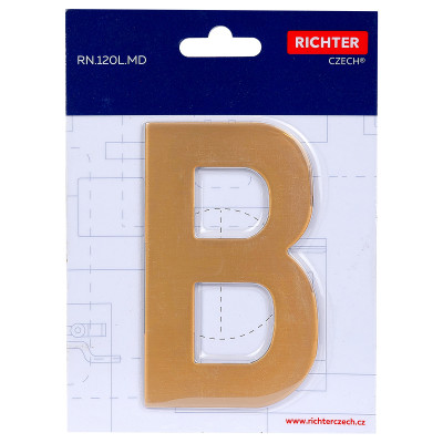 RN.120L.B.MD številka "B" 120 mm baker