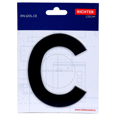 RN.120L.C.CE, črno mat 120mm RN.120L.C.CE, črno mat 120mm