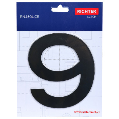 RN.150L.9.CE je číslo modelu. Číslo "9" znamená, že se jedná o kliku délky 150 mm v černé matné barvě. RN.150L.9.CE je číslo modelu. Číslo "9" znamená, že se jedná o kliku délky 150 mm v černé matné barvě.