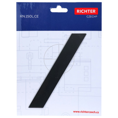 RN.150L./.CE Notranje lomilceno lomilo "/" 150mm črn mat RN.150L./.CE Notranje lomilceno lomilo "/" 150mm črn mat