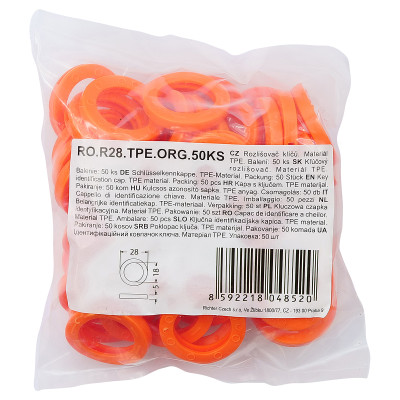 RO.R28.TPE.ORG.50KS identifikator ključa