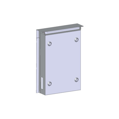 TONALE poštni nabiralnik v antracit barvi.