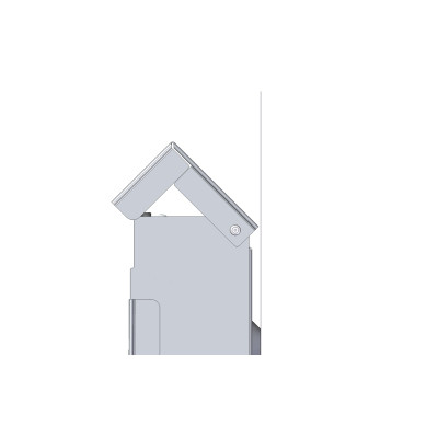 TONALE poštni nabiralnik v antracit barvi.