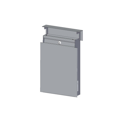 TONALE poštni nabiralnik v antracit barvi.