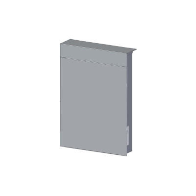 TONALE poštni nabiralnik v antracit barvi.