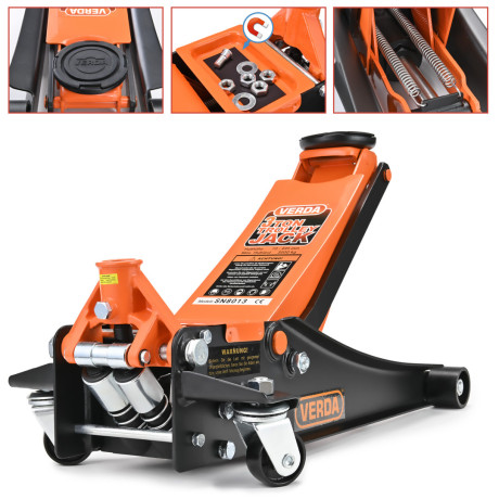 Hidravlično nizkopotezno dvigalo s dvojnimi batnimi črpalkami 3T D8013