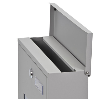 NELA poštni nabiralnik srebrna