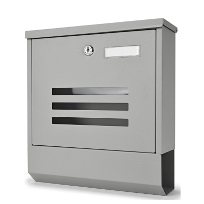 NELA poštni nabiralnik srebrna