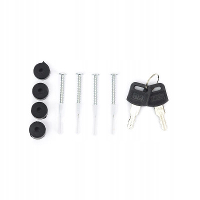 NIKA poštni nabiralnik antracit + imitacija lesa