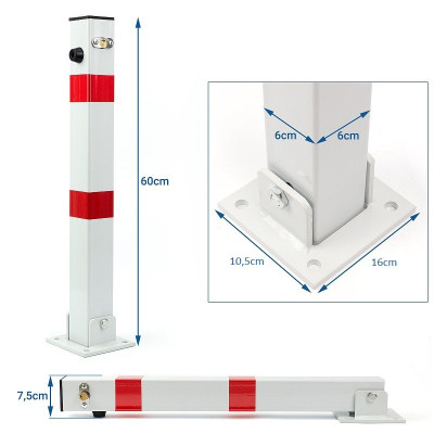 US03 skladací stĺpik s uzamykaním US03 skladací stĺpik s uzamykaním