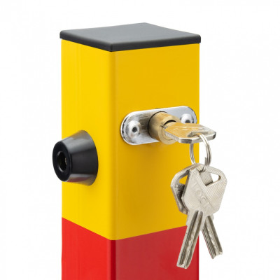 US03 skladací stĺpik s uzamykaním žltý US03 skladací stĺpik s uzamykaním žltý