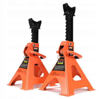 Podporna jekla pod avto 3T z dodatno zavoro D2445