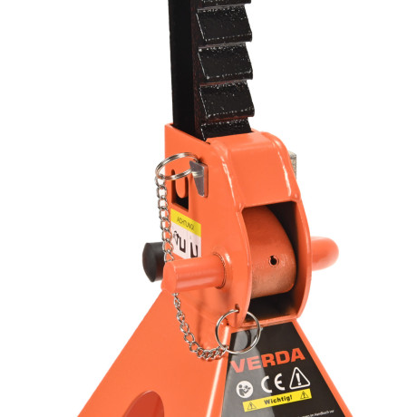 D2445 podporna jekla pod avto 3T z dodatno zavoro