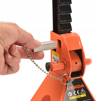 Podporna jekla pod avto 3T z dodatno zavoro D2445