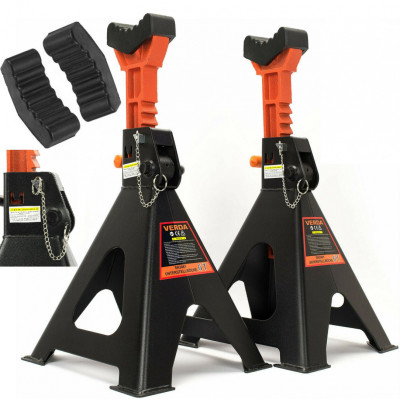 D2462 podporna noga pod auto 6T s dodatnim varnostnim zatičem