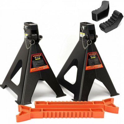 Podporna noga pod auto 6T s dodatnim varnostnim zatičem D2462