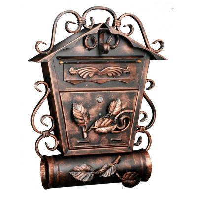 SD2TO poštni nabiralnik bakrena + črna