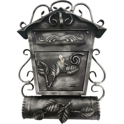 SD2TO poštni nabiralnik srebrne barve