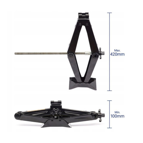Dviganje trapeznega oblika 2T s teleskopskim ključem D4549