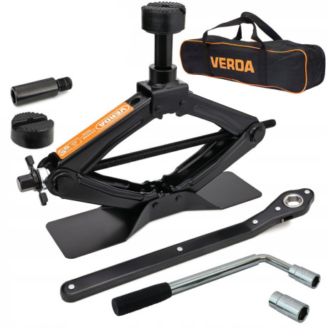 Dvigalo trapezne oblike 2T s teleskopskim ključem in ohišjem D4570