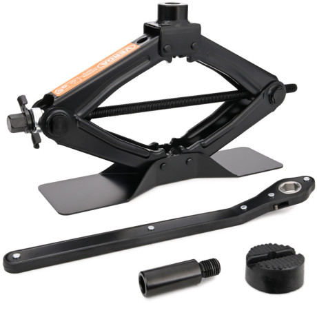 D4570 dvigalo trapezne oblike 2T s teleskopskim ključem in ohišjem